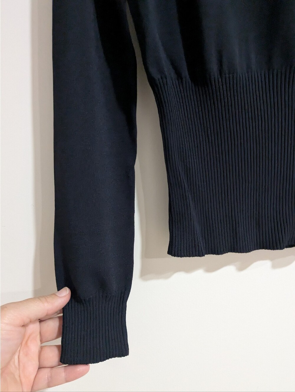 MaxMara Moda Ribbed Waist Sweater - Picture 3 of 6